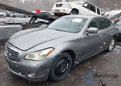 2011 Infiniti M37X z USA, uszkodzony, nr VIN JN1BY1AR1BM374751